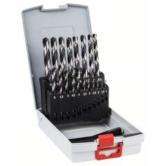  HSS PointTeQ Spiralbohrer-Sets mit Sechskantschaft Bosch HSS-Spiralbohrer PointTeQ, 19-tlg., ProBox, 1–10 mm, für Bohrmaschinen 12372112