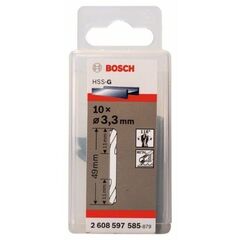  HSS-G-Metallbohrer mit Doppelklingen Bosch Doppelendbohrer, für Bohrmaschinen 12372050