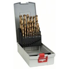  HSS-TiN Metallbohrer-Sets Bosch 25-tlg. ProBox Metallbohrer-Set HSS-TiN (Titanbeschichtung), 1–13 mm, für Bohrmaschinen 12372119