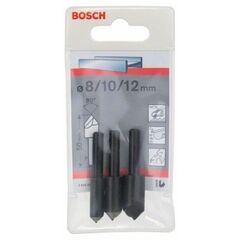  HSS-Kegelsenker-Bohrer-Sets für weiche Materialien mit zylindrischem Schaft Bosch 3-tlg. Kegelsenker-Set, 6–8 mm, für Bohrmaschinen 12372123