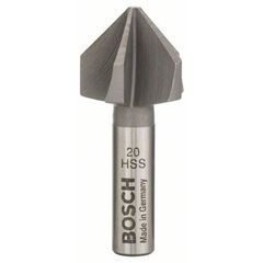  HSS-Kegelsenker für weiche Materialien mit zylindrischem Schaft Bosch Kegelsenker, für Bohrmaschinen 12371996