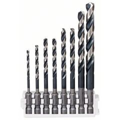  HSS Impact Control Spiralbohrer-Sets mit Sechskantschaft Bosch 8-tlg. Impact Control HSS-Bohrer-Pack, 2,5–8,5 mm, für Dreh- und Schlagbohrer 12372114