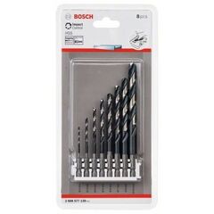  Bohrer-Sets HSS Impact Control Spiralbohrer-Sets mit Sechskantschaft Bosch 8-tlg. Impact Control HSS-Bohrer-Pack, 2–10 mm, für Dreh- und Schlagbohrer 12372113