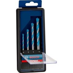  Bohrer-Sets EXPERT CYL-9 MultiConstruction Bohrer-Sets Bosch EXPERT MultiConstruction CYL-9 Bohrer-Set, 4/5/6/8 mm, 4-tlg., für Dreh- und Schlagbohrer 12372231