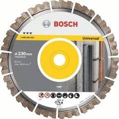  Diamanttrennscheiben Best for Universal für Tisch- und Benzinsägen Bosch Diamanttrennscheibe Best for Universal, für Tischsägen 12369872