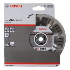  Best for Abrasive Diamanttrennscheiben für kleine Winkelschleifer Bosch Diamanttrennscheibe Best for Abrasive, für kleine Winkelschleifer 12369896