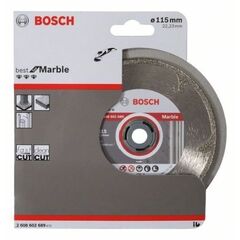 Best for Marble Diamanttrennscheiben für kleine Winkelschleifer Bosch Diamanttrennscheibe Best for Marble, für kleine Winkelschleifer 12369951