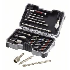  Schrauberbit- und Steckschlüssel-Sets Extra Hard Sets mit Betonbohrern und Schrauberbits, 35-teilig Bosch 35-tlg. Set mit Bohrern und Schrauberbits, CYL-3, Extra Hard, PH, PZ, SL, H, T, für Bohrmaschinen 12372247