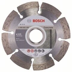  Diamanttrennscheiben Standard for Concrete für kleine Winkelschleifer Bosch Diamanttrennscheibe Standard for Concrete, für kleine Winkelschleifer 12369920