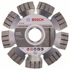  Best for Concrete Diamanttrennscheiben für kleine Winkelschleifer Bosch Diamanttrennscheibe Best for Concrete, für kleine Winkelschleifer 12369914