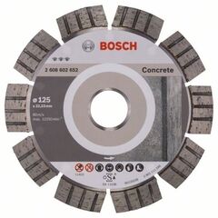  Best for Concrete Diamanttrennscheiben für kleine Winkelschleifer Bosch Diamanttrennscheibe Best for Concrete, für kleine Winkelschleifer 12369913