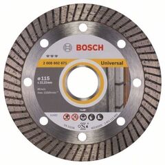  Best for Universal Turbo Diamanttrennscheiben für kleine Winkelschleifer Bosch Diamanttrennscheibe Best for Universal Turbo, für kleine Winkelschleifer 12369876