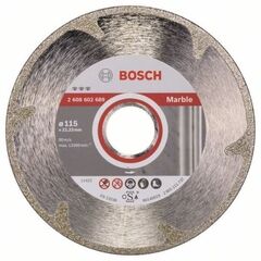  Best for Marble Diamanttrennscheiben für kleine Winkelschleifer Bosch Diamanttrennscheibe Best for Marble, für kleine Winkelschleifer 12369951