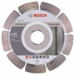  Diamanttrennscheiben Standard for Concrete für kleine Winkelschleifer Bosch Diamanttrennscheibe Standard for Concrete, für kleine Winkelschleifer 12369922