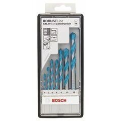  Bohrer-Sets CYL-9 MultiConstruction-Bohrer-Sets Bosch 7-tlg. CYL-9 MultiConstruction Bohrer-Set, 4–12 mm, für Dreh- und Schlagbohrer 12372244