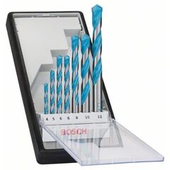  CYL-9 MultiConstruction-Bohrer-Sets Bosch 7-tlg. CYL-9 MultiConstruction Bohrer-Set, 4–12 mm, für Dreh- und Schlagbohrer 12372244