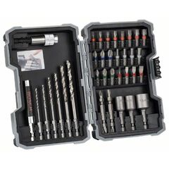  Extra Hard Metal Sets mit HSS-Spiralbohrern und Schrauberbits, 35-teilig Bosch 35-tlg. Set mit Bohrern und Schrauberbits, HSS-G, Extra Hard, PH, PZ, SL, H, T, für Bohrmaschinen 12372248