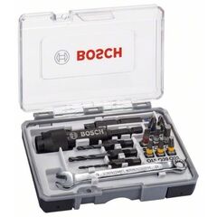  HSS-Spiralbohrern und Schrauberbits, Extra Hard, 20-teilig Bosch 20-tlg. Schrauberbit-Set Drill&Drive, für Bohrmaschinen 12372245