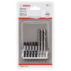  Gemischte Zubehörsets HEX-9 Ceramic und Impact Power Bit Mixed Sets Bosch Hex-9 Ceramic, 5/6/8 mm; Impact Power-Bit, 50 mm PH2, PZ2, T20, T25, T30, für Schlagschrauber 12372250