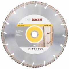  Standard for Universal Diamanttrennscheiben, Bohrung 25,4 mm, für Tisch- und Benzinmotorsägen Bosch Diamanttrennscheibe Standard for Universal 300 x 25,4, für Tischsägen 12369884