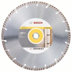  Standard for Universal Diamanttrennscheiben, Bohrung 25,4 mm, für Tisch- und Benzinmotorsägen Bosch Diamanttrennscheibe Standard for Universal 350 x 25,4, für Tischsägen 12369887