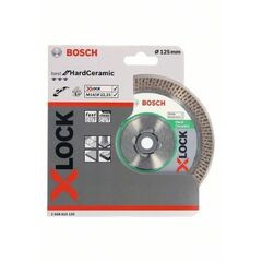  X-LOCK Diamanttrennscheiben Best for HardCeramic Bosch X-LOCK Best for HardCeramic Diamanttrennscheibe 125 x 22,23 x 1,4 x 10, für kleine Winkelschleifer 12369929