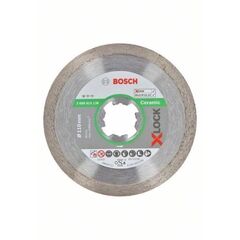  X-LOCK Diamanttrennscheiben Standard for Ceramic für Winkelschleifer Bosch X-LOCK Diamanttrennscheibe Standard for Ceramic 110 x 22,23 x 1,6 x 7,5, für kleine Winkelschleifer 12369949