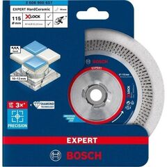  EXPERT HardCeramic X-LOCK Diamanttrennscheiben Bosch EXPERT HardCeramic X-LOCK Diamanttrennscheiben, 115 x 22.23 x 1.4 x 10 mm, für kleine Winkelschleifer 12369865