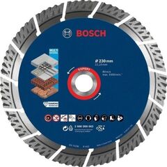  EXPERT MultiMaterial Diamanttrennscheiben Bosch EXPERT MultiMaterial Diamanttrennscheiben, 230 x 22,23 x 2,4 x 15 mm, für große Winkelschleifer mit Spannmutter 12369852