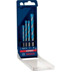  Bohrer-Sets EXPERT CYL-9 MultiConstruction Bohrer-Sets Bosch EXPERT MultiConstruction CYL-9 Bohrer-Set, 5,5/6/7/8 mm, 4-tlg., für Dreh- und Schlagbohrer 12372227