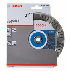  Best for Stone Diamanttrennscheiben für große Winkelschleifer Bosch Diamanttrennscheibe Best for Stone, für große Winkelschleifer mit Spannmutter 12370005