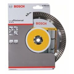  Best for Universal Turbo Diamanttrennscheiben für große Winkelschleifer Bosch Diamanttrennscheibe Best for Universal Turbo, für große Winkelschleifer mit Spannmutter 12370012