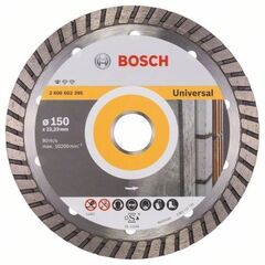 Standard for Universal Turbo Diamanttrennscheiben für große Winkelschleifer Bosch Diamanttrennscheibe Standard for Universal Turbo, für große Winkelschleifer mit Spannmutter 12369984