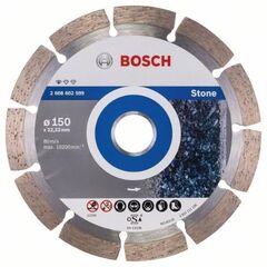  Standard for Stone Diamanttrennscheiben für große Winkelschleifer Bosch Diamanttrennscheibe Standard for Stone, für große Winkelschleifer mit Spannmutter 12370000