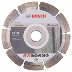  Standard for Concrete Diamanttrennscheiben für große Winkelschleifer Bosch Diamanttrennscheibe Standard for Concrete, für große Winkelschleifer mit Spannmutter 12369973