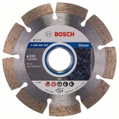  Standard for Stone Diamanttrennscheiben für kleine Winkelschleifer Bosch Diamanttrennscheibe Standard for Stone, für kleine Winkelschleifer 12369964