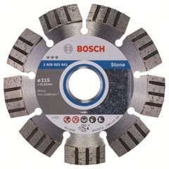  Best for Stone Diamanttrennscheiben für kleine Winkelschleifer Bosch Diamanttrennscheibe Best for Stone, für kleine Winkelschleifer 12369956