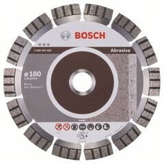  Best for Abrasive Diamanttrennscheiben für große Winkelschleifer Bosch Diamanttrennscheibe Best for Abrasive, für große Winkelschleifer mit Spannmutter 12370016