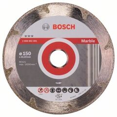 Best for Marble Diamanttrennscheiben für große Winkelschleifer Bosch Diamanttrennscheibe Best for Marble, für große Winkelschleifer mit Spannmutter 12370017