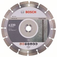  Standard for Concrete Diamanttrennscheiben für große Winkelschleifer Bosch Diamanttrennscheibe Standard for Concrete, für große Winkelschleifer mit Spannmutter 12369972