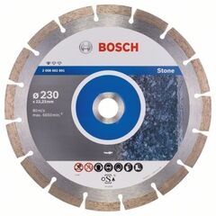  Standard for Stone Diamanttrennscheiben für große Winkelschleifer Bosch Diamanttrennscheibe Standard for Stone, für große Winkelschleifer mit Spannmutter 12369999