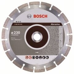  Diamanttrennscheiben Standard for Abrasive für große Winkelschleifer Bosch Diamanttrennscheibe Standard for Abrasive, für große Winkelschleifer mit Spannmutter 12370001