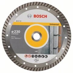  Standard for Universal Turbo Diamanttrennscheiben für große Winkelschleifer Bosch Diamanttrennscheibe Standard for Universal Turbo, für große Winkelschleifer mit Spannmutter 12369988