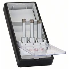  Best for Ceramic Easy Dry Diamantbohrer-Sets Bosch 3-tlg. Robust Line Diamanttrockenbohrer-Set Easy Dry Best for Ceramic, für Bohrmaschinen 12370049