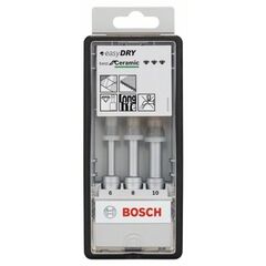  Best for Ceramic Easy Dry Diamantbohrer-Sets Bosch 3-tlg. Robust Line Diamanttrockenbohrer-Set Easy Dry Best for Ceramic, für Bohrmaschinen 12370049