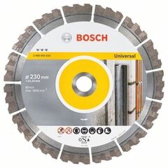  Best for Universal Diamanttrennscheiben für große Winkelschleifer Bosch Diamanttrennscheibe Best for Universal, für große Winkelschleifer mit Spannmutter 12370030