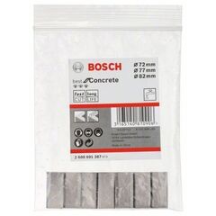  Segmente für Diamantnassbohrkronen Best for Concrete G1-1/4 UNC Bosch Segmente für Diamantbohrkronen 1 1/4" UNC Best for Concrete, für Diamantbohrer 12370225