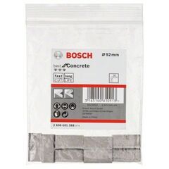  Segmente für Diamantnassbohrkronen Best for Concrete G1-1/4 UNC Bosch Segmente für Diamantbohrkronen 1 1/4" UNC Best for Concrete, für Diamantbohrer 12370216