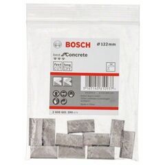  Segmente für Diamantnassbohrkronen Best for Concrete G1-1/4 UNC Bosch Segmente für Diamantbohrkronen 1 1/4" UNC Best for Concrete, für Diamantbohrer 12370230