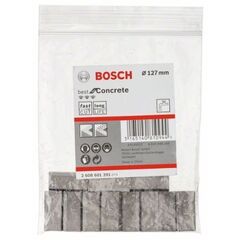  Segmente für Diamantnassbohrkronen Best for Concrete G1-1/4 UNC Bosch Segmente für Diamantbohrkronen 1 1/4" UNC Best for Concrete, für Diamantbohrer 12370217